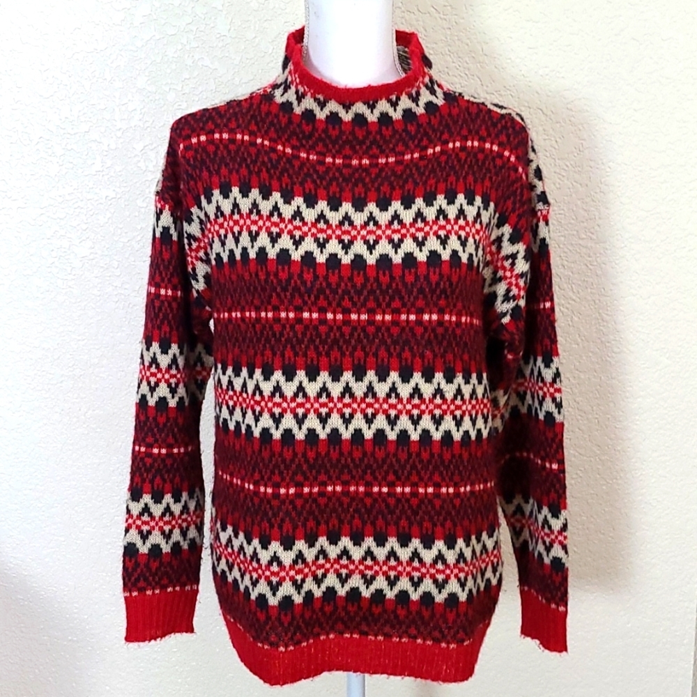 CHAPS Wool Blend lightweight sweater, M